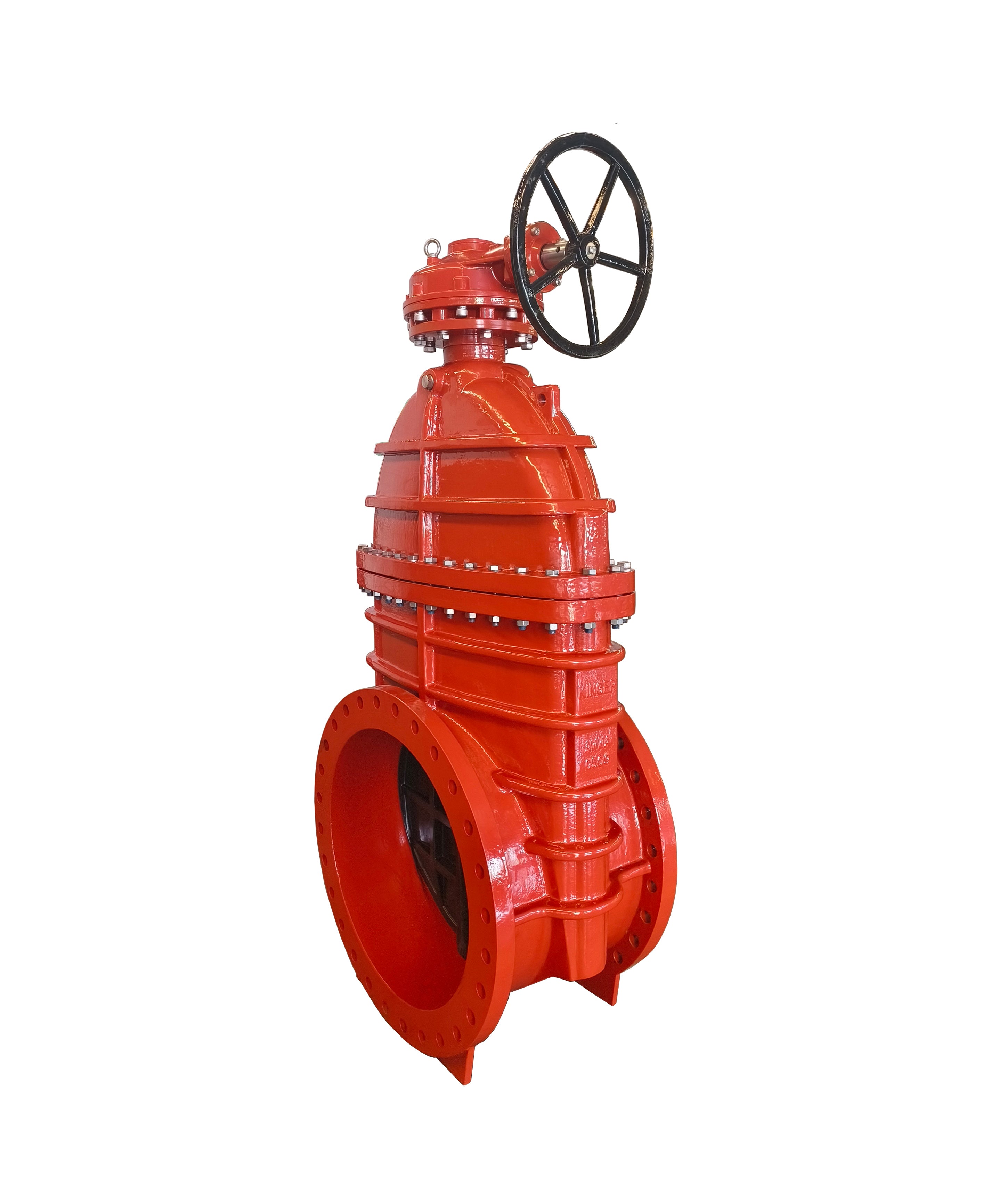 AWWA C509 Flanged Resilient NRS Gate Valve with Capnut & Gearbox(JHZ45XC-G)