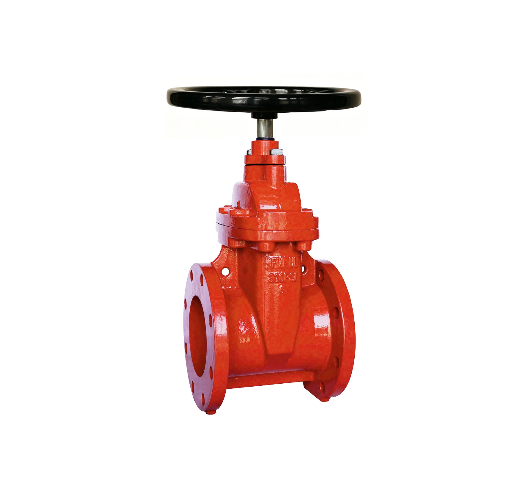 AWWA C515 NRS FLG x FLG Gate Valve With 2" OP Nut (JKDZ45F)