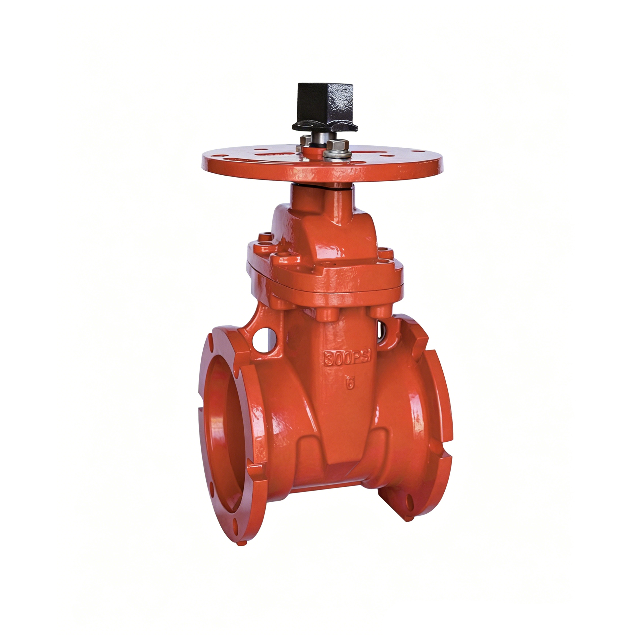 AWWA C515 NRS MJ x MJ Gate Valve With Post Plate (JKDZ45MPF)