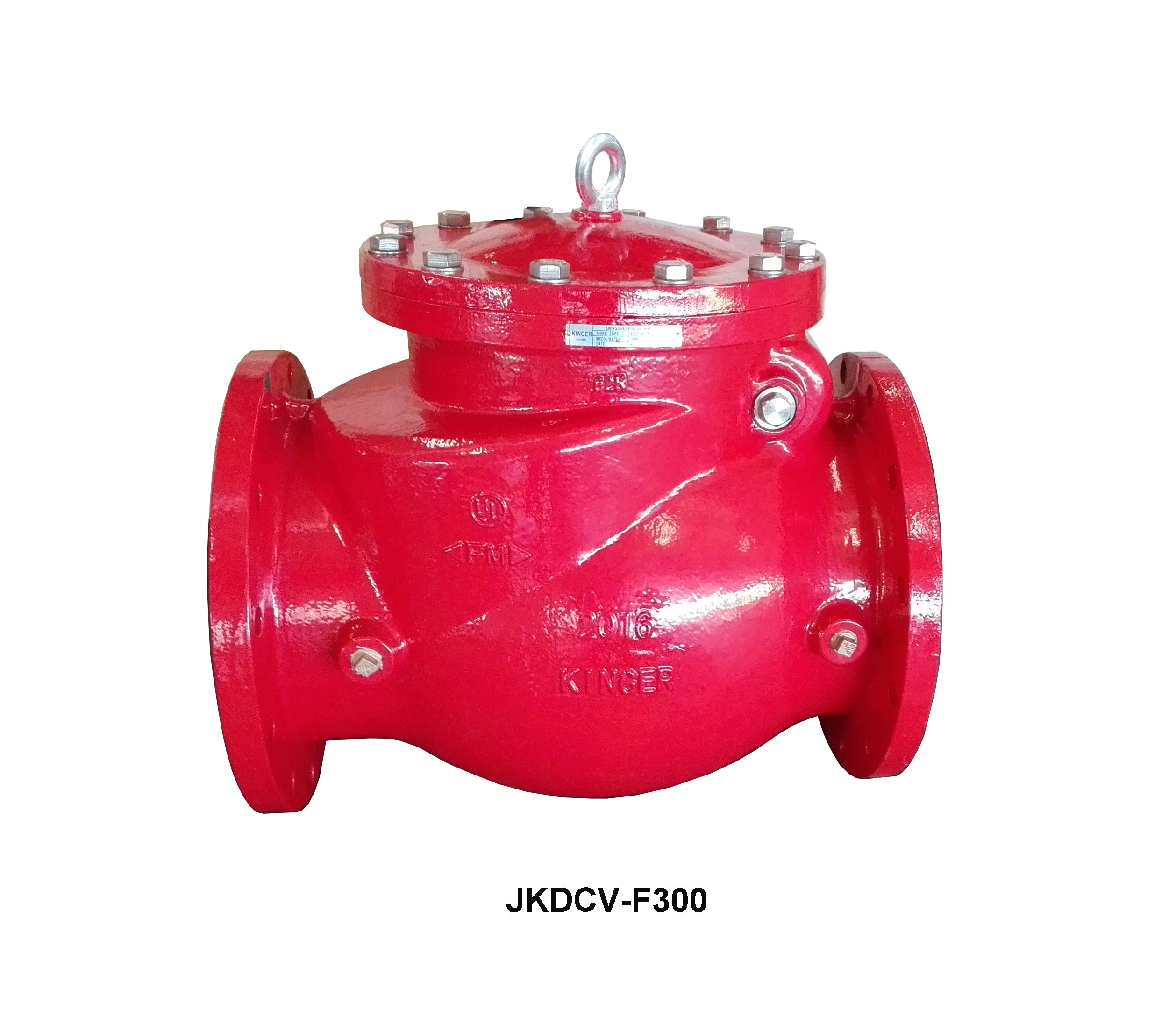 FLG Resilient Swing Check Valve (JKDCV-F300/JKDCV-350F)
