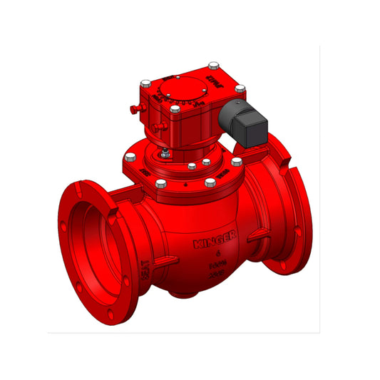 AWWA C517 Mechanical Joint Eccentric Plug Valve with Worm Gear and 2" Op Nut (MPL175-GH)